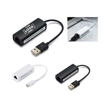 USB to 10/100/1000 Gigabit Ethernet Internet Adapter