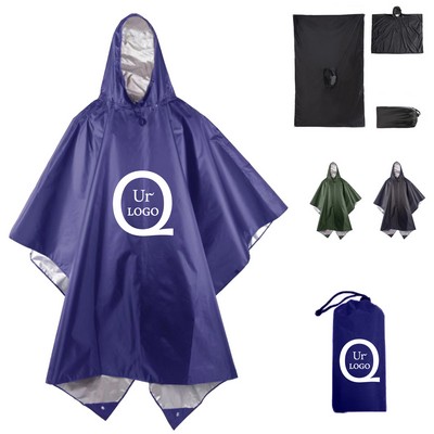 Multi-Functional Dacron Raincoat