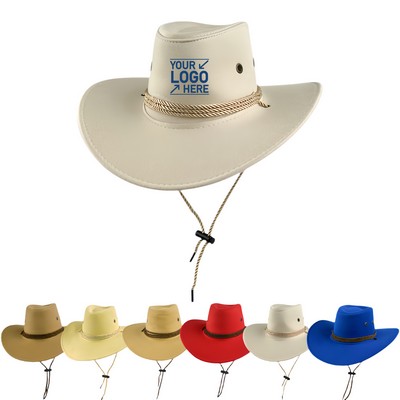 Western Suede Cowboy Hat