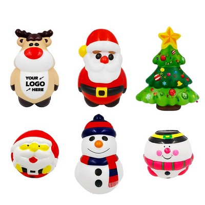 PU Christmas Stress Relief Toys