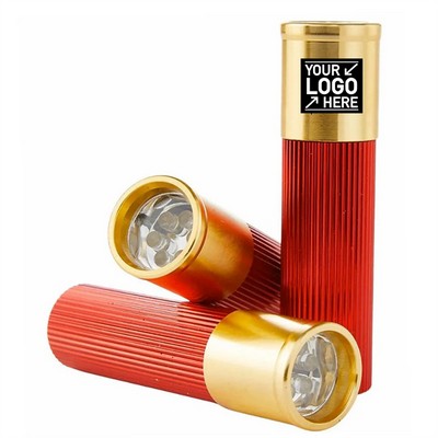 Gauge Shotgun Shell 6-LED Flashlight