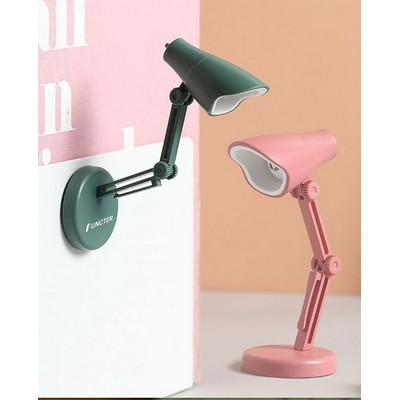 LED Mini Portable Table Lamp w/Clamp