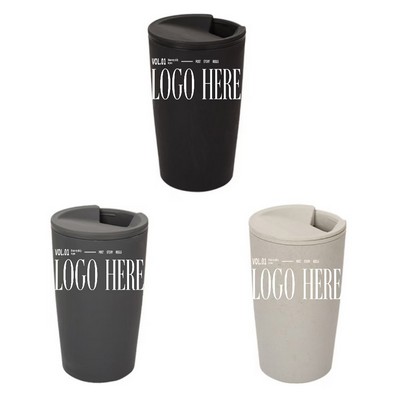 Portable Wheat Straw Plastic Coffee Cup