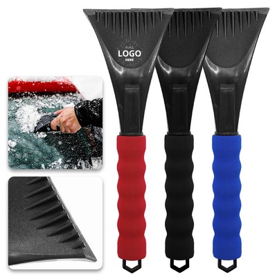 Ice Scraper with Ergonomic Foam Grip Handle