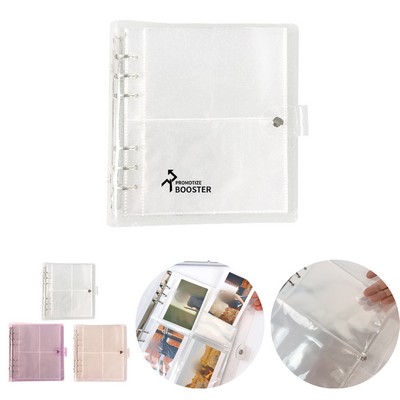 Transparent Glitter Photo Album