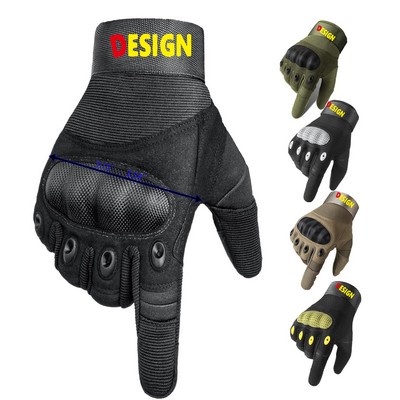 Motorcycle Gloves for Men and Women Touch Screen Hard Knuckle Tactical Gloves