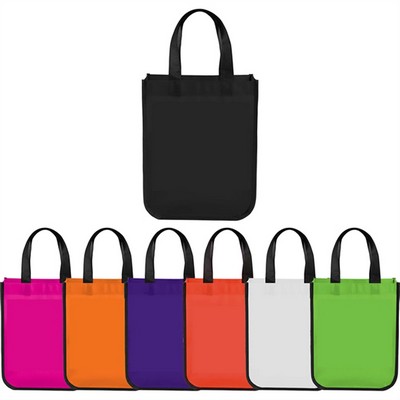 Small Laminated Shopper Tote