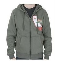 Silicone Injection Apparel Midweight Zipup Hoodie