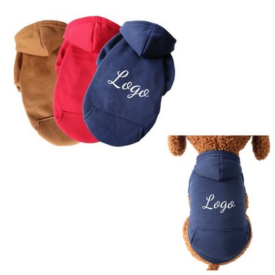 Cozy Pet Hoodie for Small to Large Dogs and Cats