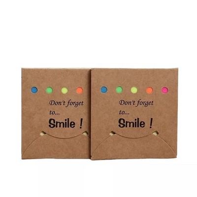 Custom Hot Selling Smile Face Sticky Notes