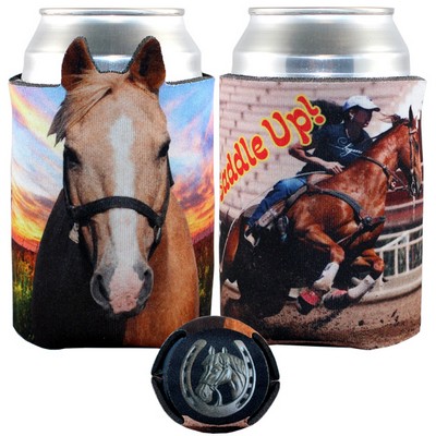 Crazy Frio™ Horse Beverage Holder (4CP/Dye Sublimation)