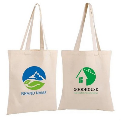 8oz Natural Cotton Convention Tote Bag