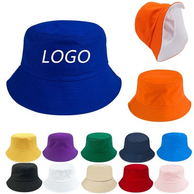 Unisex Cotton Bucket Hat