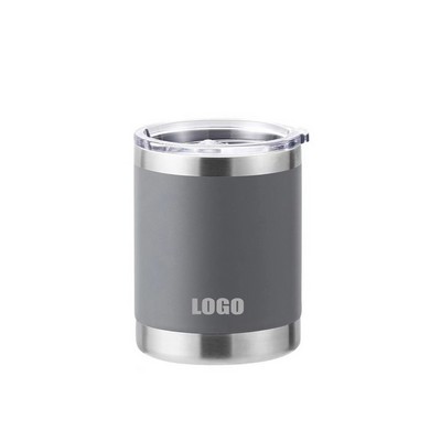 10oz Stainless Steel Cup with Double Wall Insulation and Slide Lid