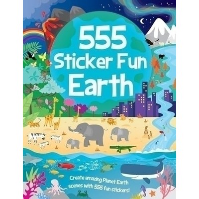 555 Sticker Fun - Earth