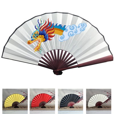 Folding Silk Hand Fan