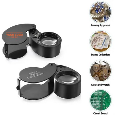 40X Magnification Loupe Jewelry Magnifier