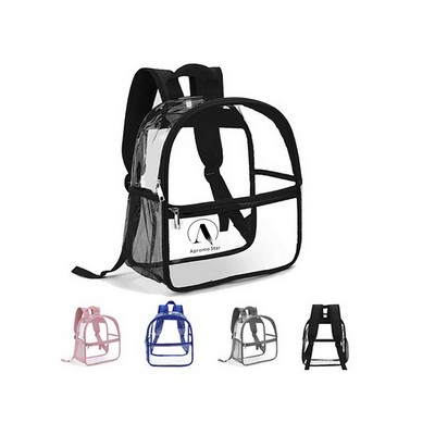 Heavy Duty Multi Function PVC Transparent Backpack