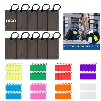 Durable PVC Travel Luggage Tags