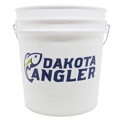 Vinyl Decal Plastic Bucket / 2 Gallon