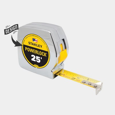 25 ft. Stanley Tools® USA-Made PowerLock® Tape Measure