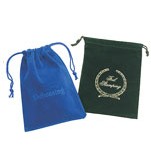 Rayo Suede Drawstring Jewelry & Gift Pouch (2 1/8"x4 3/4")