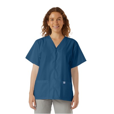 UltraSoft® Snap-Front Scrub Tunic