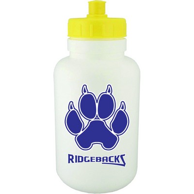 35 Oz. Squeezable Hockey Bottle