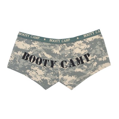 Women's Army Digital Camouflage Booty Camp Underwear