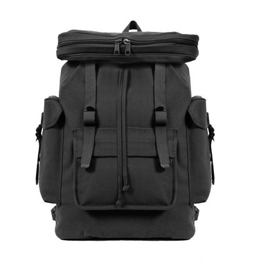 Black European Style Rucksack Bag