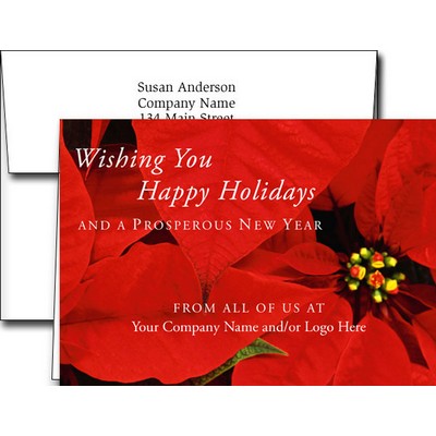 Logo Holiday Greeting Cards w/Imprinted Envelopes (5"x7")