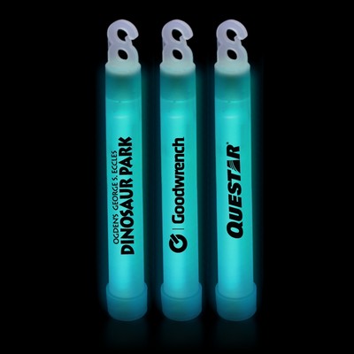 6" Premium Aqua Blue Glow Stick