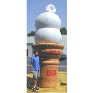 Custom Inflatable Food Look Giant Balloon for Events - Ice Cream Cone