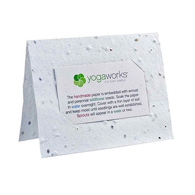 Seed Paper Business Card Holder