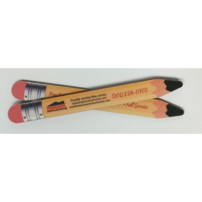 Pencil-Shaped Double Sided Nail File (7"x3/4")