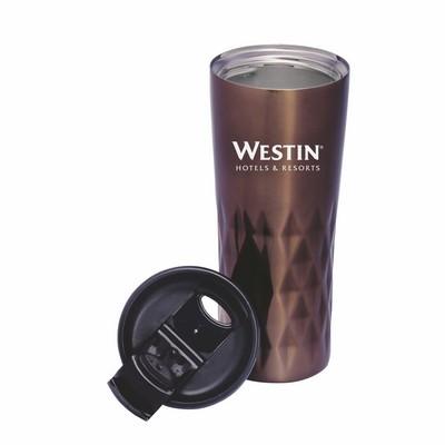 16 Oz. Diamante Stainless Steel Tumbler