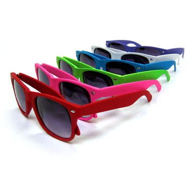 Ray Cali Rubber-Touch Sunglasses - Assorted Colors