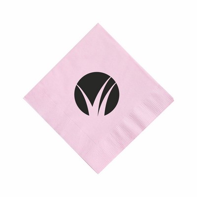 Classic Pink Beverage Napkins