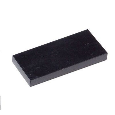 Rectangle Jet Black Marble Base (8"x¾"x2")