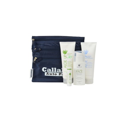 Aloe Up Rume Bag with White Collection Sunscreen