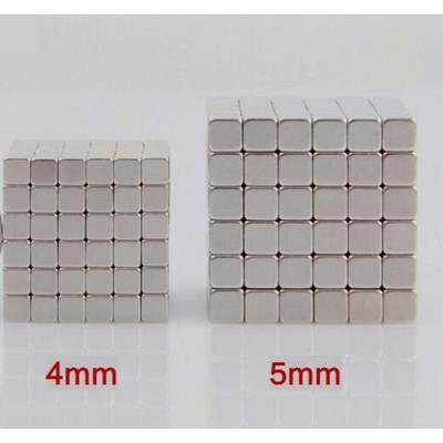 5 mm Silver Magnet Building Cubes (216 pcs)