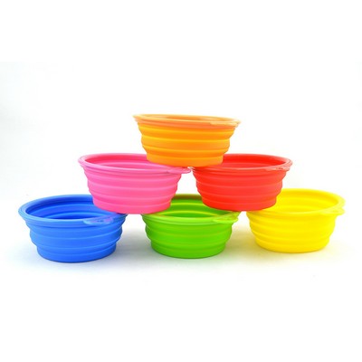 Collapsible Silicone Pet Bowl