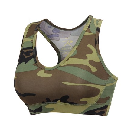 Camouflage Sports Bra