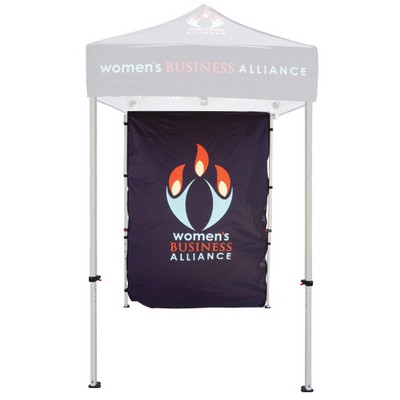 Pop Up Canopy Back Wall w/ Double Sided Sublimation (5'x7')