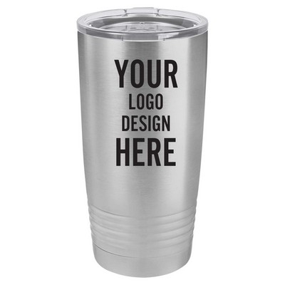 Personalized Polar Camel 20oz Grip Tumbler with Sliding Lid