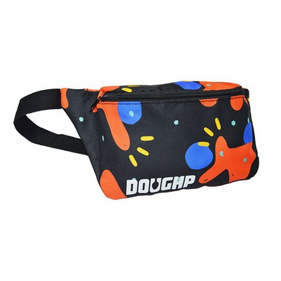 Rush Ship Fanny Pack sublimation full color waist sports bag