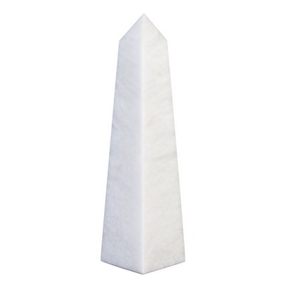 Medium White Marble Obelisk Pinnacle Award