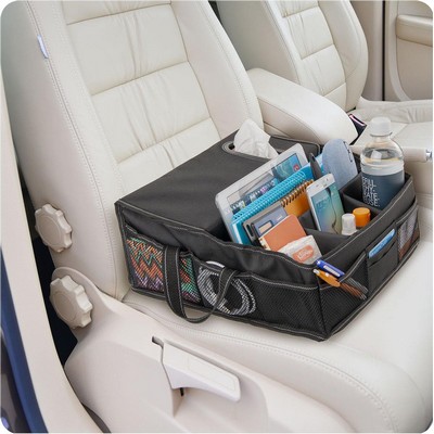 High Road Car Organizers by Talus™ Mobile Work Station, Black