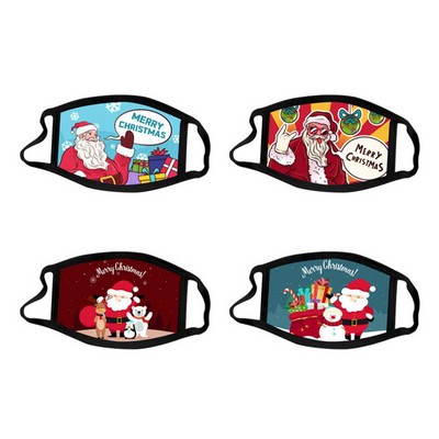 2-layer Reusable Christmas Face Mask