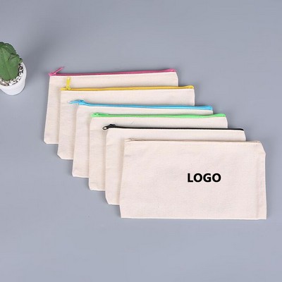 Canvas Zipper Pouch